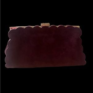 New Ted Baker Velvet/Suede Clutch
